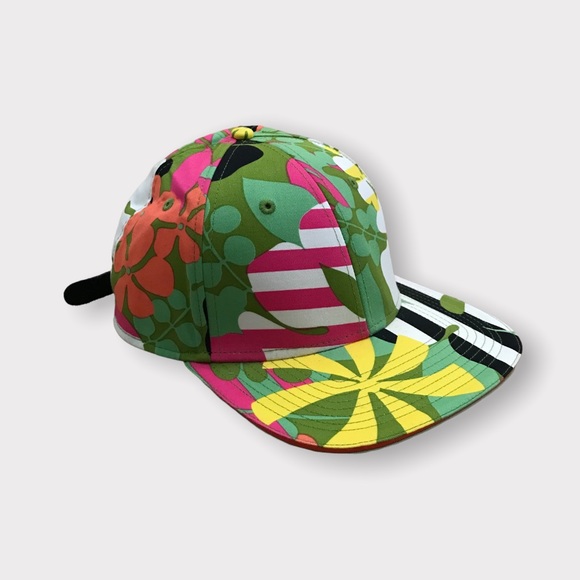 Marc by Marc Jacobs Laguna Floral Cap Green Multi - Picture 6 of 7